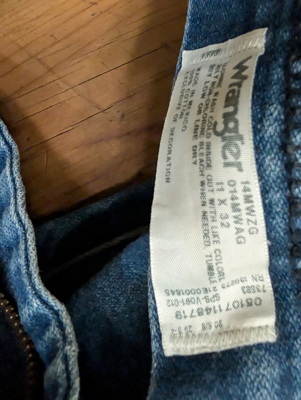 Wrangler Ladies 14MWZ 11/32 Pair #2 - Picture 3 of 4